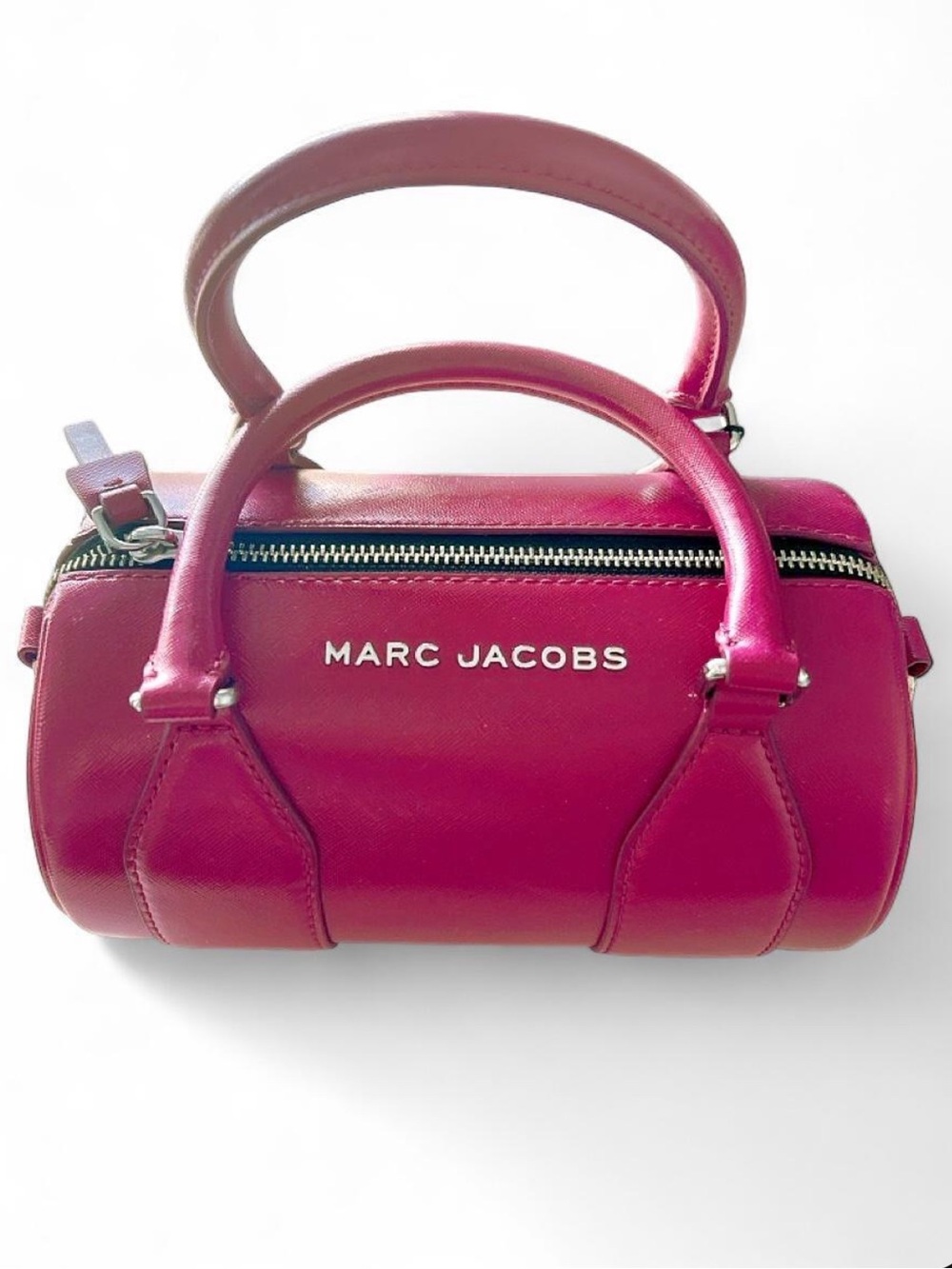 Marc Jacobs Fuchsia Barrel Mini Purse